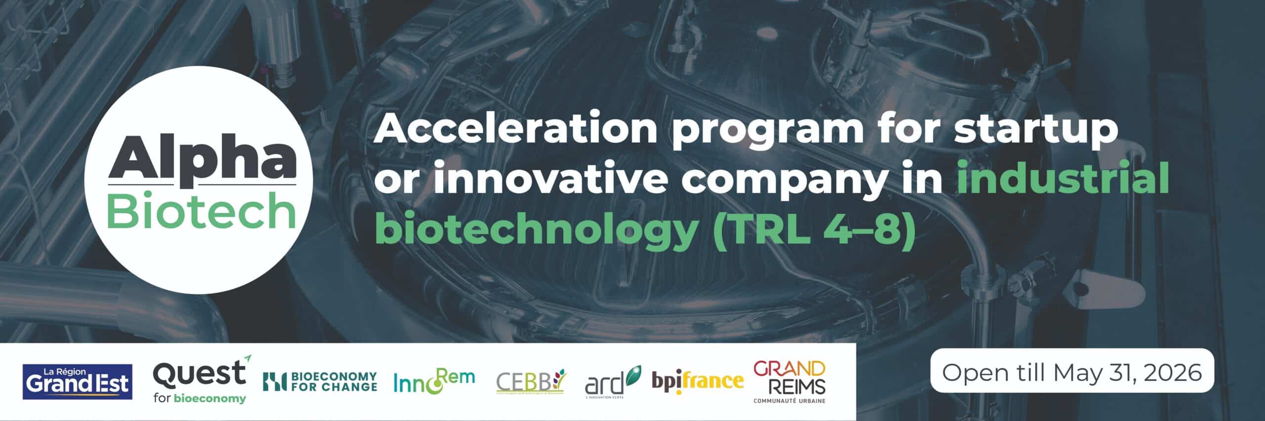 ALPHA BIOTECH : Le parcours pour réussir votre scale-up industrielle