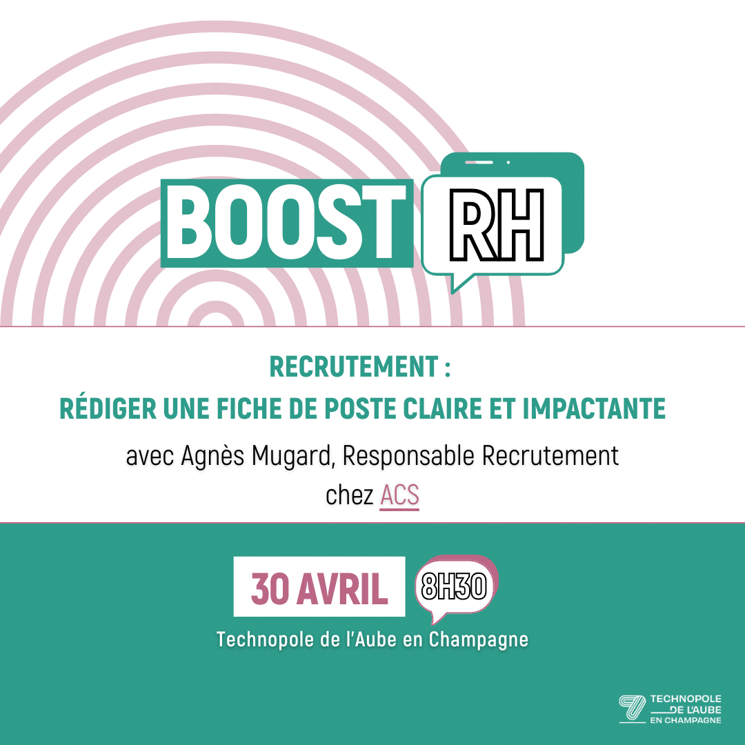 Boost RH – Recrutement : Rédiger une fiche de poste claire et impactante
