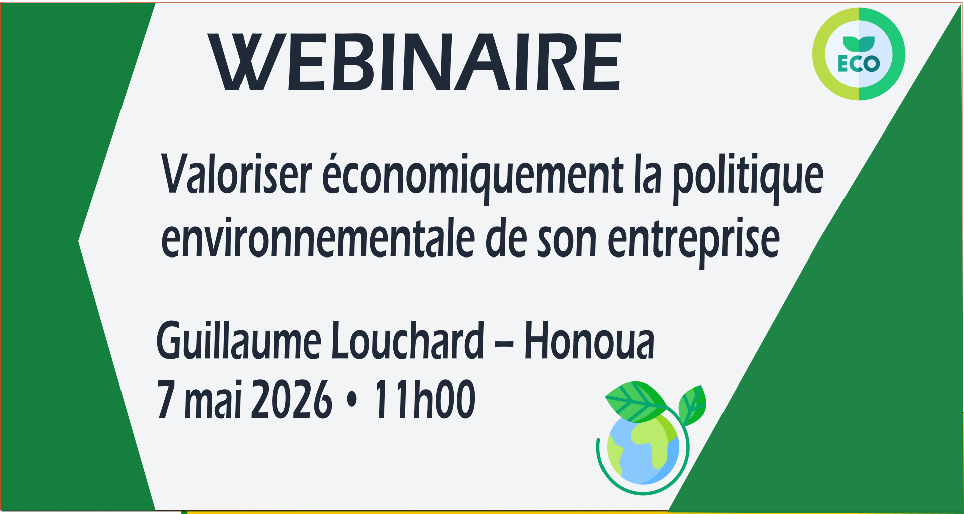 Politique environnementale : comment en faire un levier de performance économique, de pilotage et de résilience