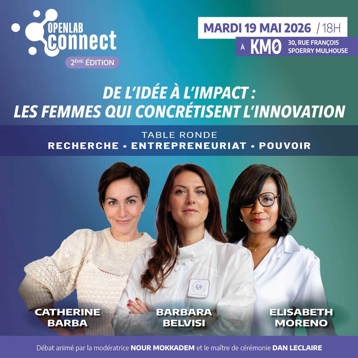 OpenLab Connect #2  « De l&rsquo;idée à l&rsquo;impact : les femmes qui concrétisent l&rsquo;innovation »
