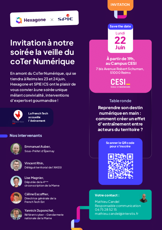 Souveraineté numérique à Reims : les forces vives de la Marne s’unissent