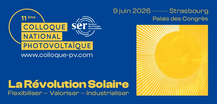 11ᵉ édition du Colloque national solaire photovoltaïque