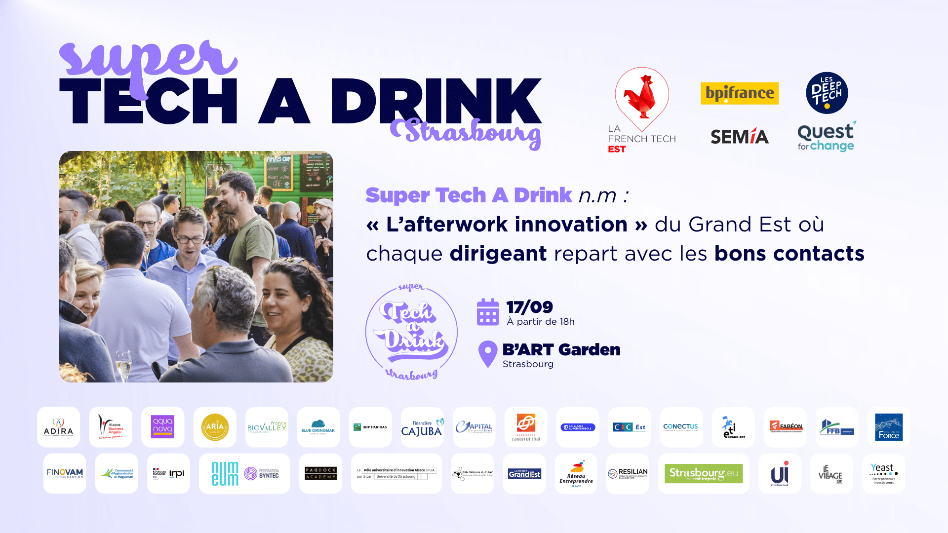 Super Tech A Drink – L’afterwork innovation du Grand Est