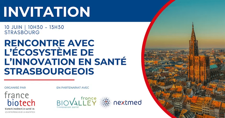 Rencontre avec l'écosystème de l'innovation en santé strasbourgeois