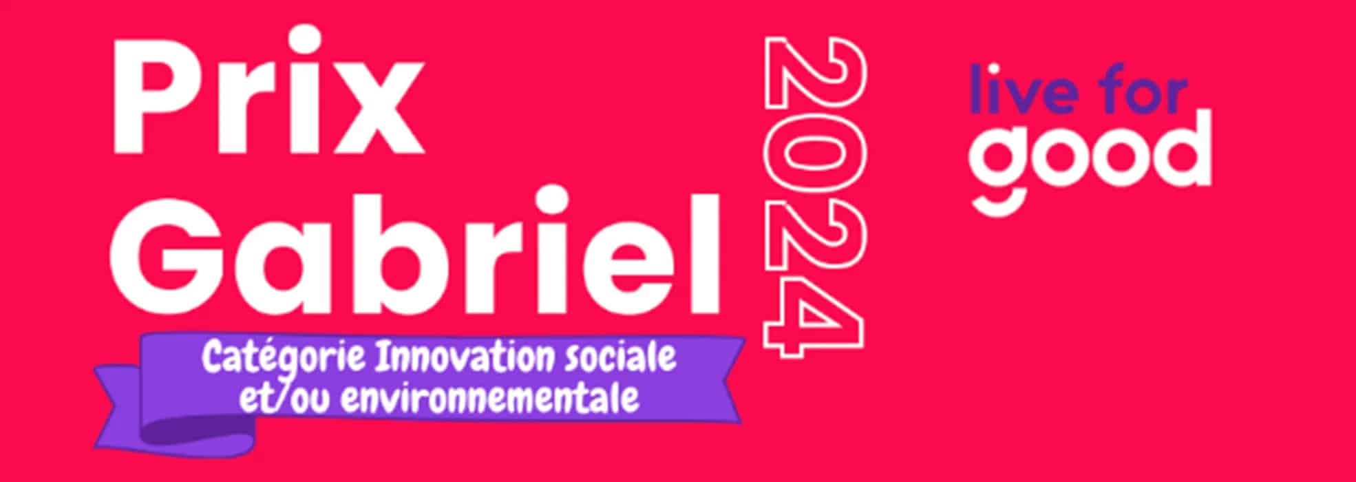 Prix Gabriel 2026 – jusqu’à 14k € de dotation