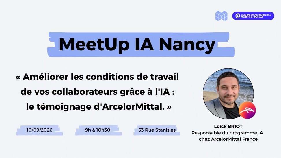 MeetUp IA : Améliorer les conditions de travail de vos collaborateurs grâce à l&rsquo;IA