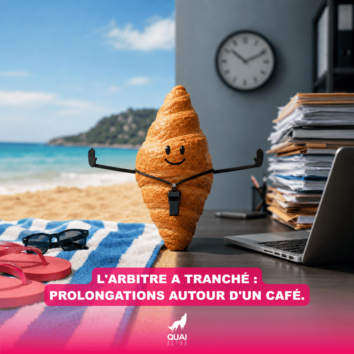 Ptit Déj Quai Alpha « Non, l&rsquo;été n&rsquo;est pas terminé. Arrêtez de propager cette rumeur. »