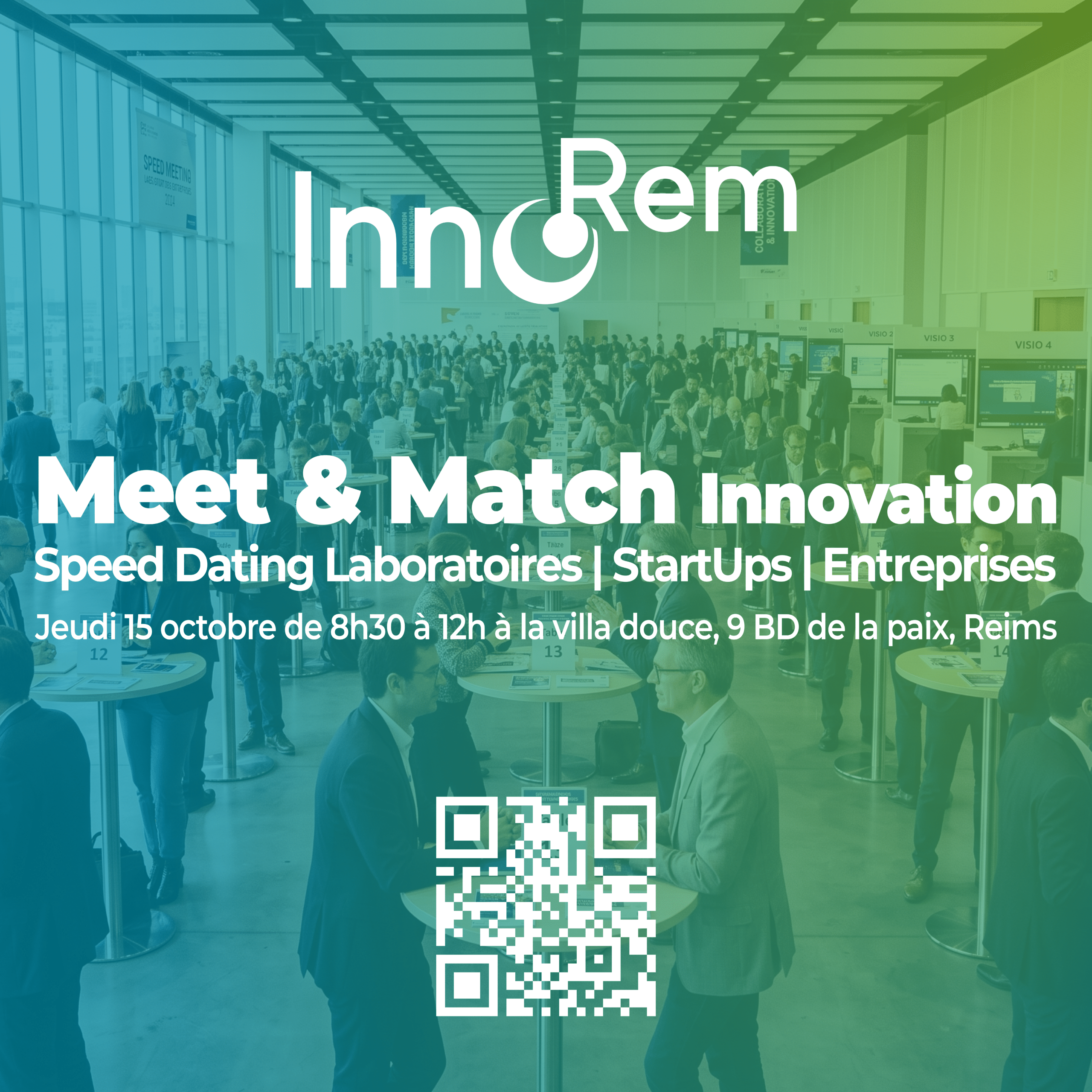 [SPEED-DATING B2B] Entreprises, Startups et Laboratoires à la Villa Douce le 15 octobre