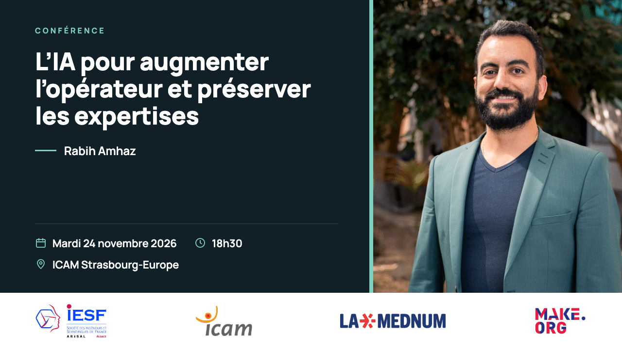 L’IA pour augmenter l’opérateur et préserver les expertises